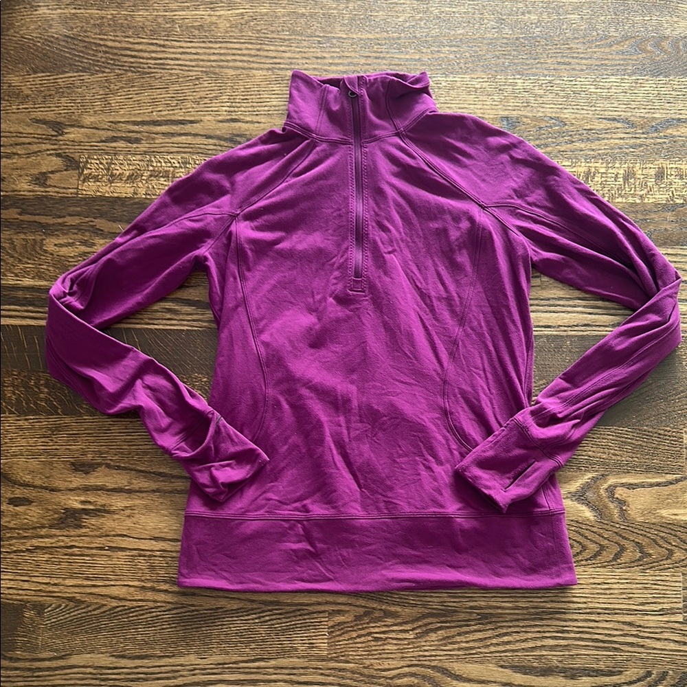 Lululemon Purple Quarter Zip size 8 (tags removed)